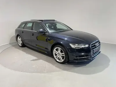 Used Audi A6 S-Line 190 HP (139 kW) 2016 Blue Estate