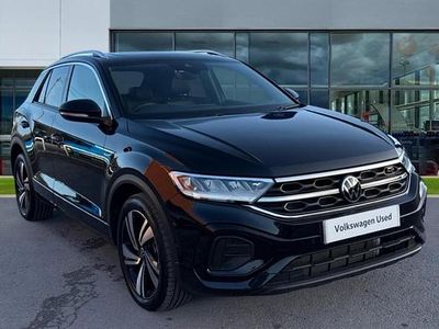 Black Used 2025 VW T-Roc R-line SUV | £27,589 (Fair price)
