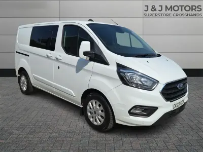 Used Ford Transit Custom Limited 130 HP (95 kW) 2023 White Van