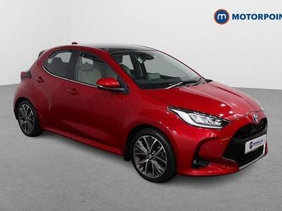 Used Toyota Yaris Hybrid 2023 Red Hatchback