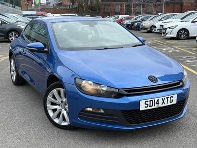 Used VW Scirocco 2014 Blue Coupe