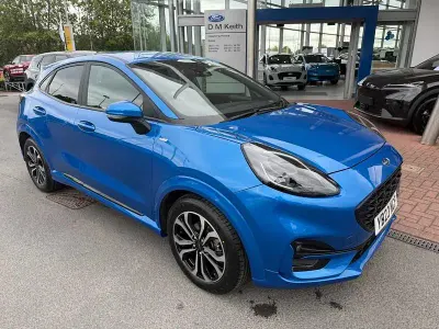 Used Ford Puma ST-Line 123 HP (90 kW) 2023 Blue SUV
