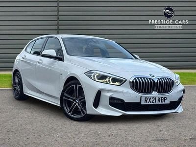 Used BMW 118 M Sport 138 HP (101 kW) 2021 White Hatchback