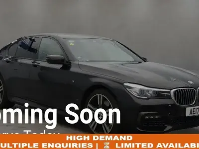 Used BMW 750 M Sport 450 HP (330 kW) 2017 Black Sedan