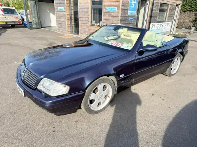 Used Mercedes SL280 2000 Blue Cabriolet