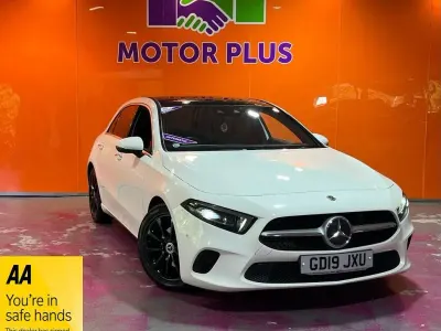 Used Mercedes A180 Premium Plus 116 HP (85 kW) 2019 White Hatchback