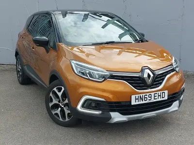 Used Renault Captur GT-Line 90 HP (66 kW) 2019 Orange SUV