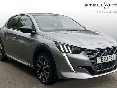 used Peugeot e-208 50KWH GT LINE AUTO 5DR ELECTRIC FROM 2020 FROM NOTTINGHAM (NG5 2DA) | SPOTICAR