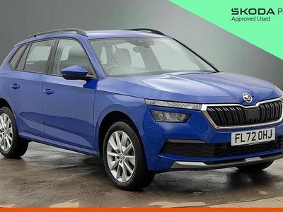 Used Skoda Kamiq SE 115 HP (84 kW) 2022 Blue SUV