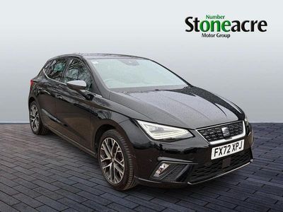 Used Seat Ibiza XCELLENCE Lux 110 HP (80 kW) 2022 Black Hatchback