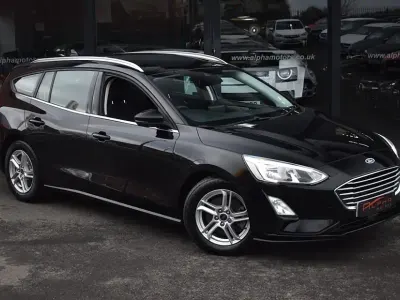 Used Ford Focus Zetec 95 HP (69 kW) 2026 Black Estate
