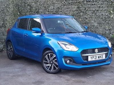 Used Suzuki Swift SZ5 83 HP (61 kW) 2021 Blue Hatchback