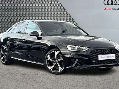 Used Audi A4 Black Edition 150 HP (110 kW) 2024 Black Sedan