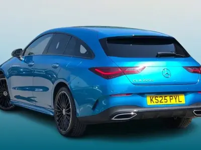 Used Mercedes CLA220 AMG Line Premium Plus 2025 Blue Estate
