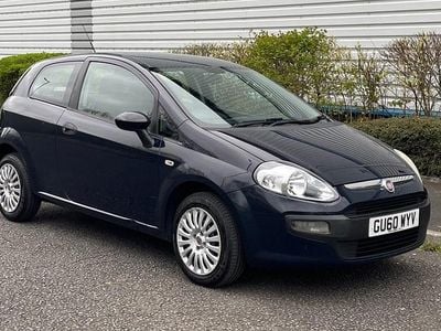 Used Fiat Punto Evo Active 77 HP (56 kW) 2010 Blue Hatchback