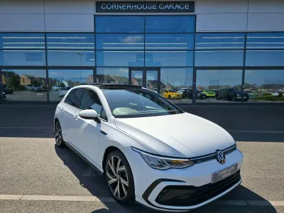 Usado VW Golf VII R-line 150 HP (110 kW) 2021 Branco Citadino