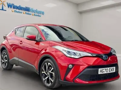 Used Toyota C-HR Design 122 HP (89 kW) 2020 Red SUV