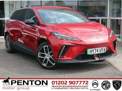 Used MG MG4 EV Trophy 63 kW (87 HP) 2024 Red Hatchback