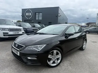 Begagnad Seat Leon FR 130 HK (95 kW) 2019 Svart Halvkombi