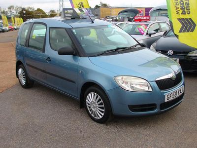 Used Skoda Roomster 85 HP (62 kW) 2008 Grey MPV