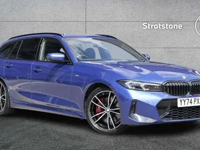 Used BMW 320 M Sport 184 HP (135 kW) 2024 Blue Estate