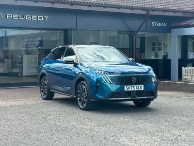 New Peugeot 3008 GTi 2026 Blue SUV