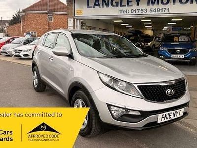 Begagnad Kia Sportage 130 HK (95 kW) 2016 Silver SUV