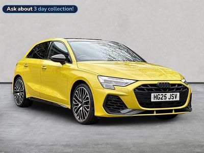 Used Audi S3 Sportback Design 333 HP (244 kW) 2025 Yellow Hatchback