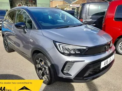 Used Vauxhall Crossland Ultimate 120 HP (88 kW) 2022 Grey SUV
