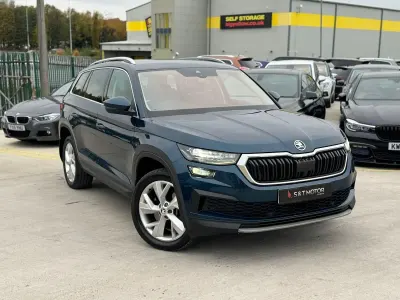 Used Skoda Kodiaq SE L 150 HP (110 kW) 2021 Blue SUV