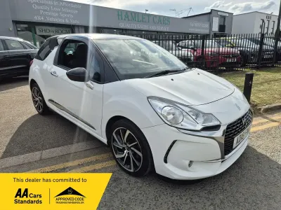 Used DS Automobiles DS3 Connected Chic 2018 White Hatchback