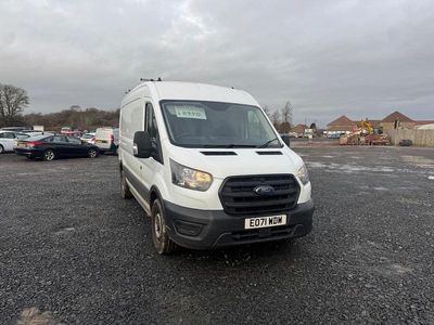 Used Ford Transit 130 HP (95 kW) 2021 White Van