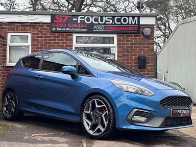 Used Ford Fiesta ST 200 HP (147 kW) 2019 Blue Hatchback