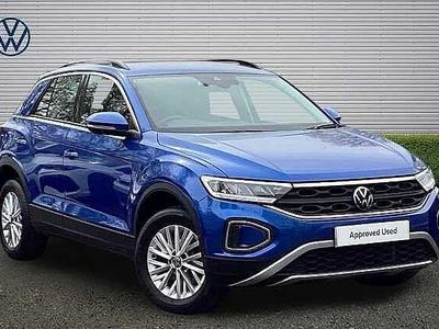 Used VW T-Roc Life 150 HP (110 kW) 2023 Blue SUV