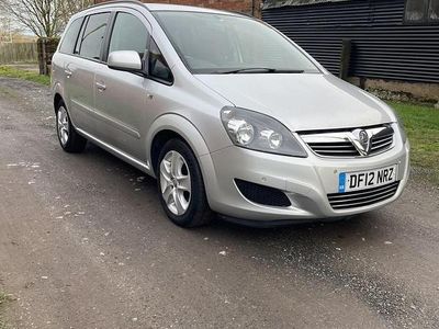Used Vauxhall Zafira 115 HP (84 kW) 2012 Silver MPV
