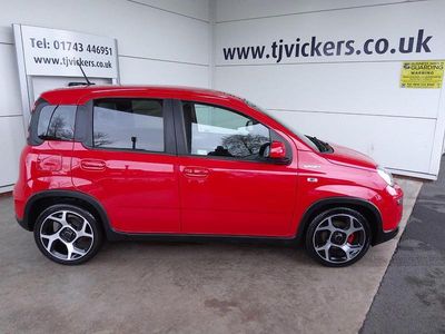 Red Used 2020 Fiat Panda Sport | £8,490 (Fair price)