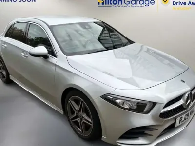 Usado Mercedes A220 AMG line 190 HP (139 kW) 2019 Prateado Citadino