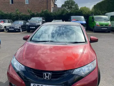 Used Honda Civic SR 2014 Red Hatchback