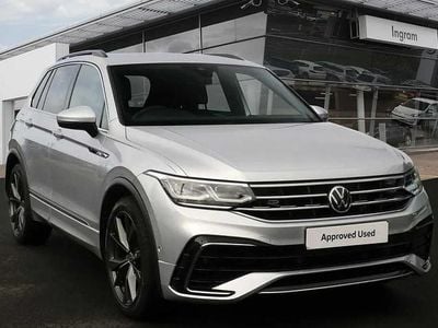 Used VW Tiguan R-line 150 HP (110 kW) 2021 Silver SUV