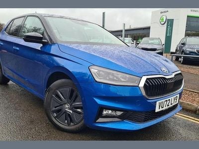 Blue Used 2022 Skoda Fabia Colour Edition Hatchback | £13,995 (A bit pricey)