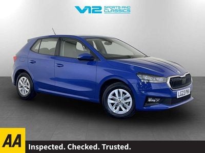 Blue Used 2023 Skoda Fabia Comfort Hatchback | £9,995 (Good price)
