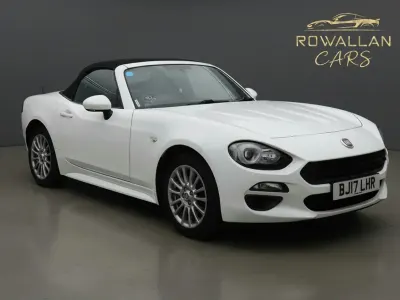 Used Fiat 124 Spider Classica 140 HP (102 kW) 2017 White Cabriolet