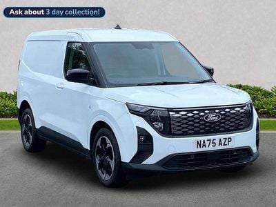 New Ford E-Transit Limited 100 kW (136 HP) 2025 White Van