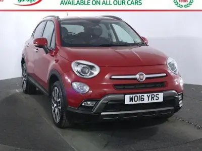 Used Fiat 500X Cross Plus 140 HP (102 kW) 2016 Red SUV