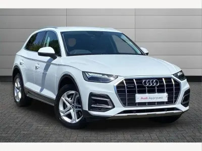 Used Audi Q5 Sport 201 HP (147 kW) 2021 Glacier white SUV