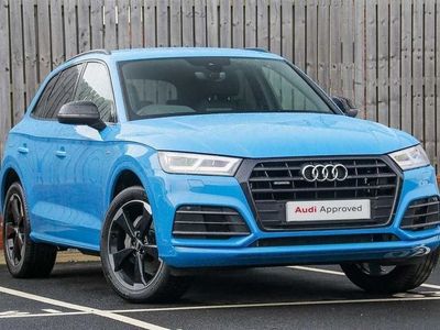 Blue Used 2019 Audi Q5 Black Edition SUV | £28,097 (Fair price)