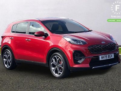 Used Kia Sportage GT-Line 177 HP (130 kW) 2019 Red SUV