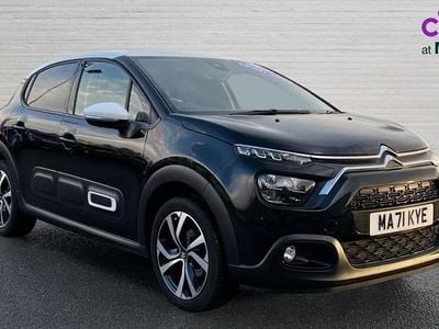 Used Citroën C3 PureTech 83 HP (61 kW) 2021 Black Hatchback