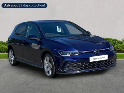 Used VW Golf VIII GTE 245 HP (180 kW) 2023 Blue Hatchback
