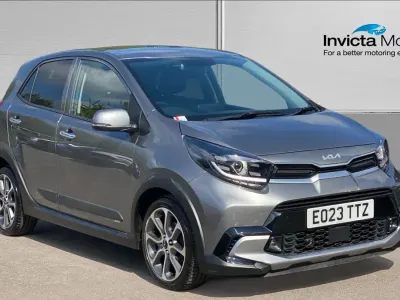 Used Kia Picanto X-Line 66 HP (48 kW) 2023 Grey Hatchback